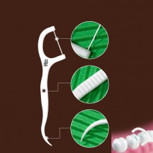 Mint Flavoured Floss Stick 30PCS/BAG